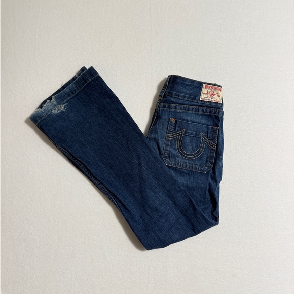 True Religion The Joey Size 29 Dark Blue Denim Jeans - Picture 1 of 5